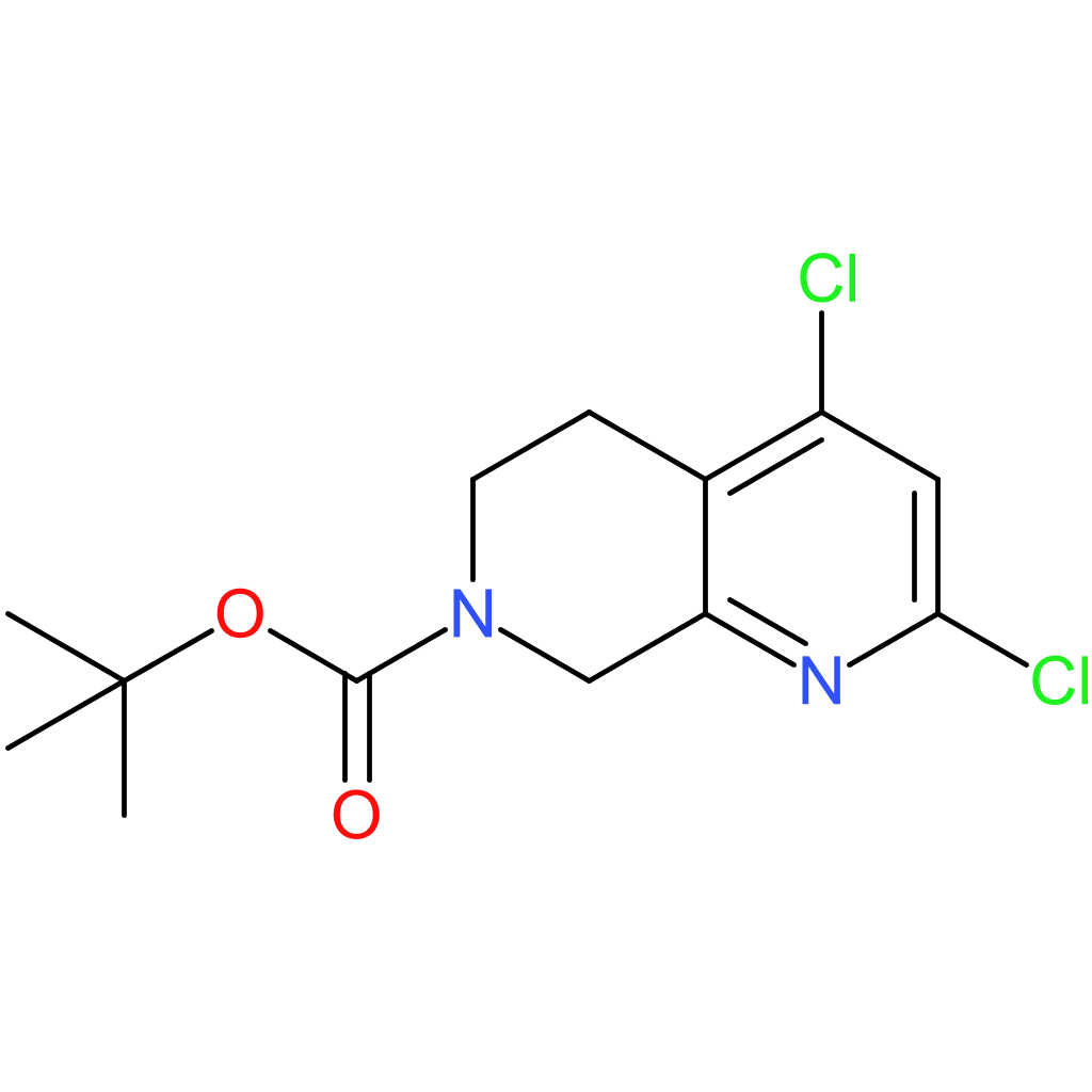 tert-Butyl 2,4-dichloro-5,6-dihydro-1,7-naphthyridine-7(8H)-carboxylate