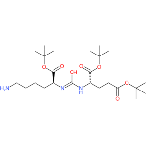 (S)-Di-tert-butyl 2-(3-((S)-6-amino-1-(tert-butoxy)-1-oxohexan-2-yl)ureido)pentanedioate
