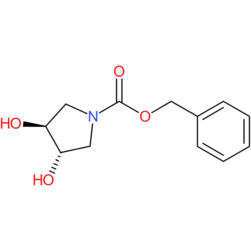 (3S,4S)-Benzyl 3,4-dihydroxypyrrolidine-1-carboxylate