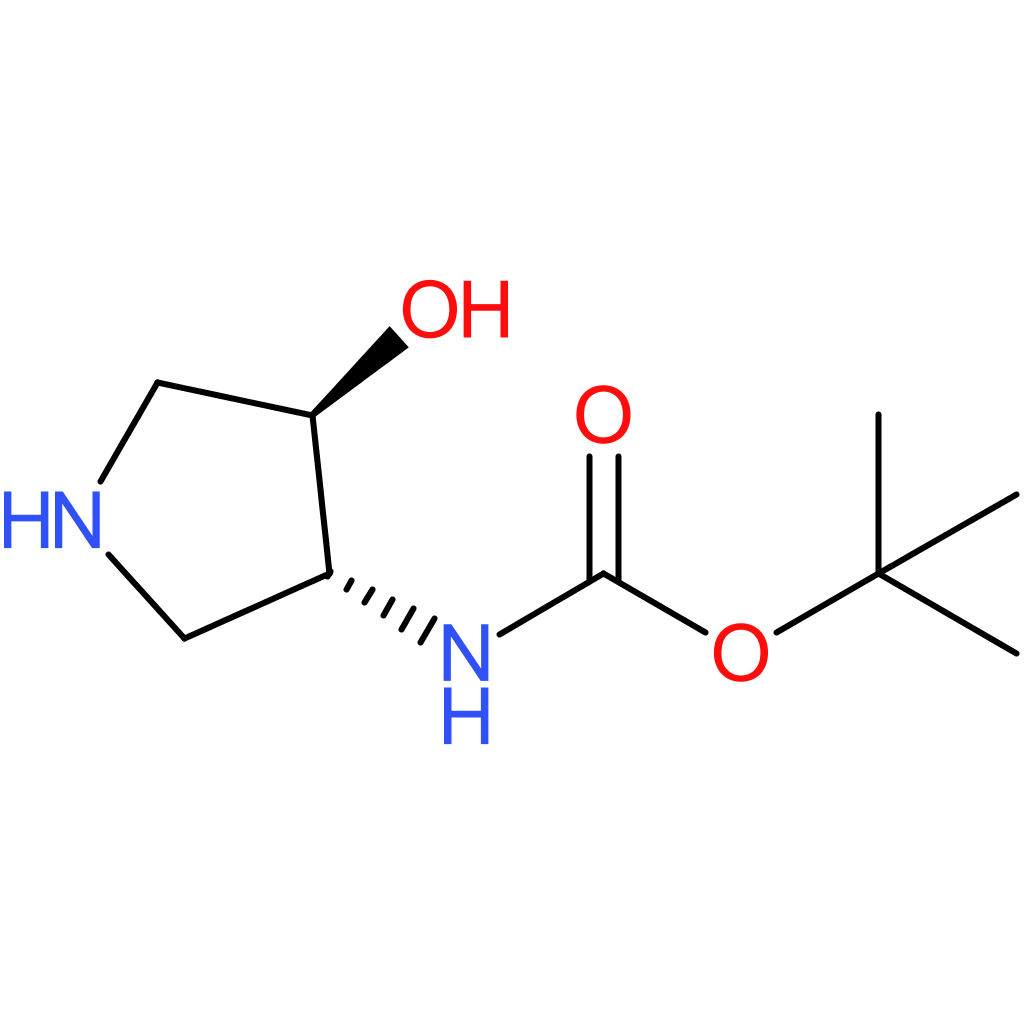 (3R,4r)-(4-hydroxy-pyrrolidin-3-yl)-carbamic acid tert-butyl ester