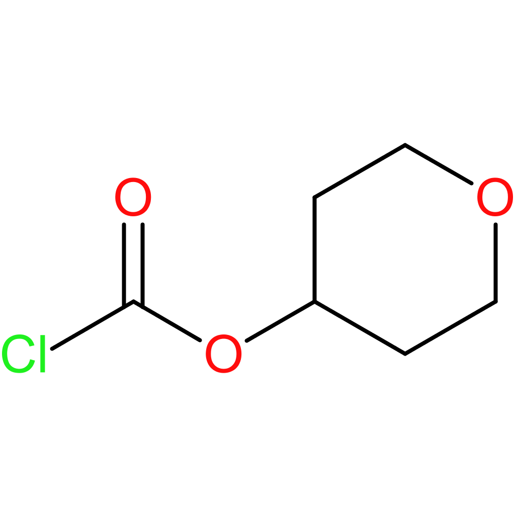 Carbonochloridic acid, tetrahydro-2H-pyran-4-yl ester