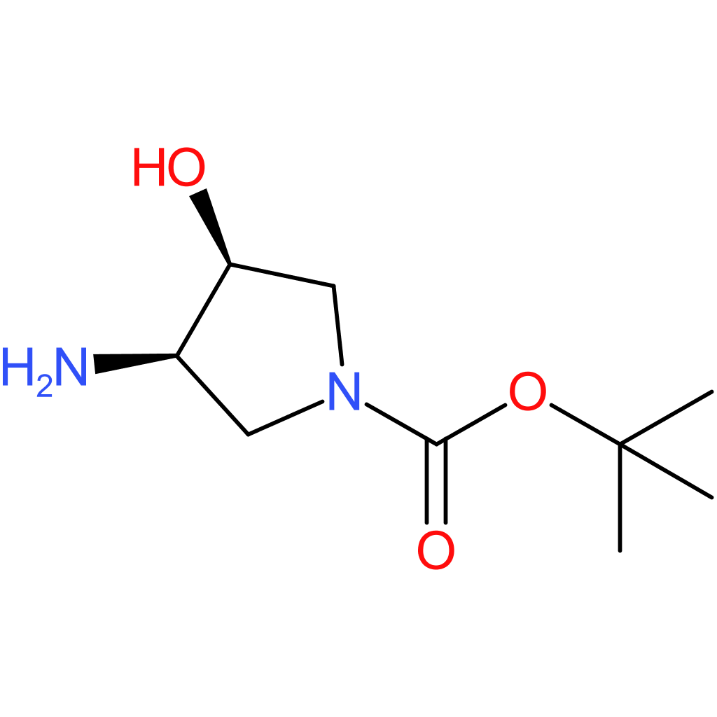 (3R,4S)-tert-Butyl 3-amino-4-hydroxypyrrolidine-1-carboxylate