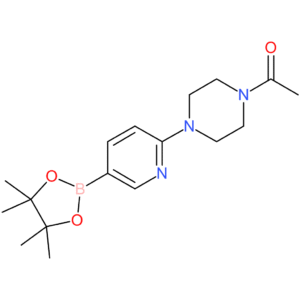 2-(4-Acetylpiperazin-1-yl)pyridine-5-boronic acid pinacol ester AldrichCPR