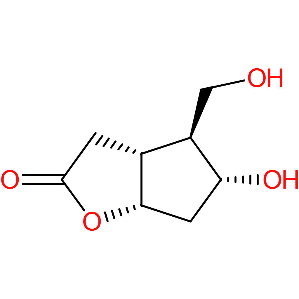 (3aR,4S,5R,6aS)-5-Hydroxy-4-(hydroxymethyl)hexahydro-2H-cyclopenta[b]furan-2-one
