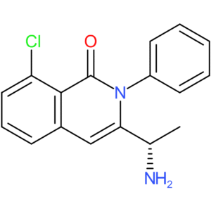 (S)-3-(1-aminoethyl)-8-chloro-2-phenylisoquinolin-1(2H)-one