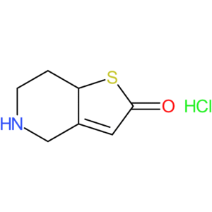 5,6,7,7a-Tetrahydrothieno[3,2-c]pyridin-2(4H)-one Hydrochloride
