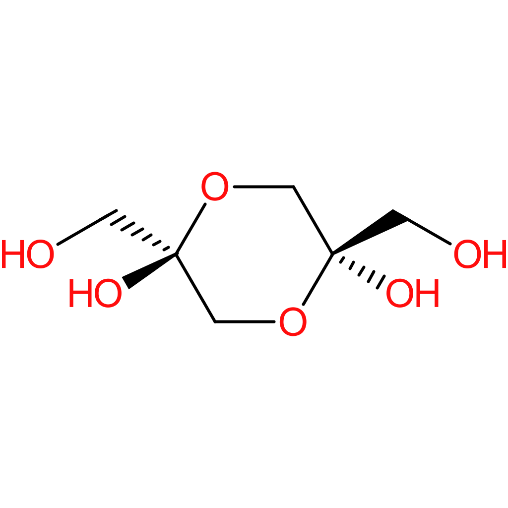 trans-2,5-Bis(hydroxymethyl)-1,4-dioxane-2,5-diol