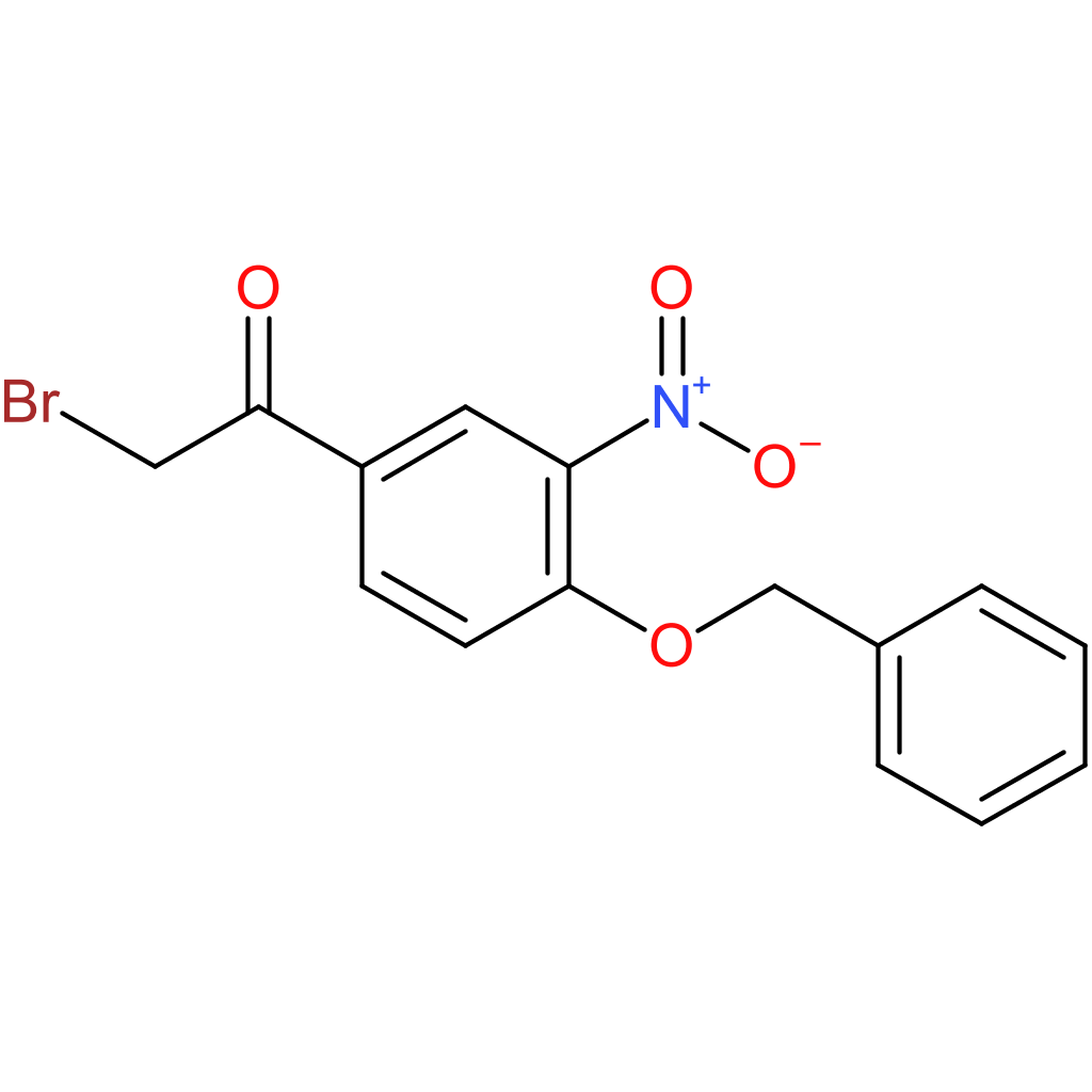 1-(4-(Benzyloxy)-3-nitrophenyl)-2-bromoethanone