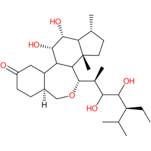 6H-Benz[c]indeno[5,4-e]oxepin-6-one,1-[(1S,4S)-4-ethyl-2,3-dihydroxy-1,5-dimethylhexyl]hexadecahydro-8,9-dihydroxy-10a,12a-dimethyl-,(1R,3aS,3bS,6aS,8S,9R,10aR,10bS,12aS)-