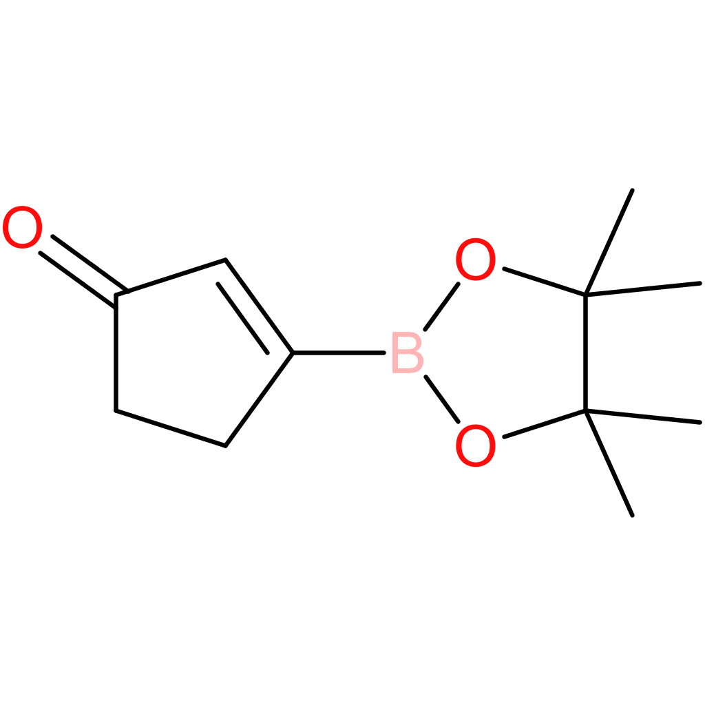 3-(4,4,5,5-tetramethyl-1,3,2-dioxaborolan-2-yl)cyclopent-2-en-1-one