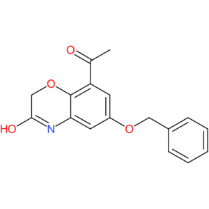 8-Acetyl-6-(benzyloxy)-2H-benzo[b][1,4]oxazin-3(4H)-one