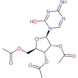 (2R,3R,4R,5R)-2-(Acetoxymethyl)-5-(4-amino-2-oxo-1,3,5-triazin-1(2H)-yl)tetrahydrofuran-3,4-diyl diacetate