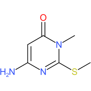 6-Amino-3-methyl-2-(methylthio)pyrimidin-4(3H)-one