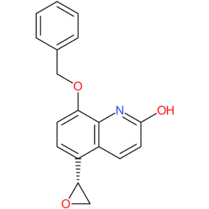 (R)-8-(Benzyloxy)-5-(oxiran-2-yl)quinolin-2(1H)-one