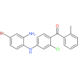 Methanone,[4-[(2-amino-4-bromophenyl)amino]-2-chlorophenyl](2-methylphenyl)-