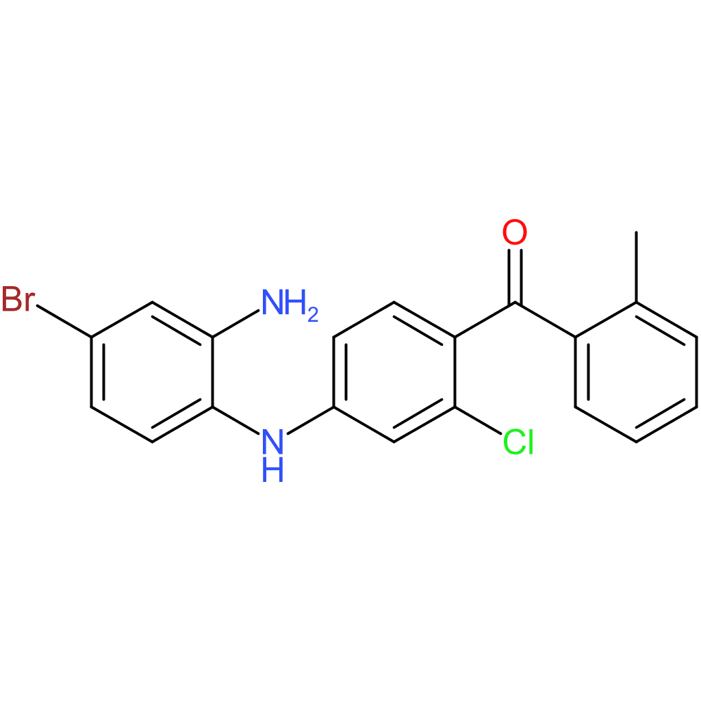 Methanone,[4-[(2-amino-4-bromophenyl)amino]-2-chlorophenyl](2-methylphenyl)-