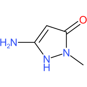 3H-Pyrazol-3-one, 5-amino-1,2-dihydro-2-methyl-