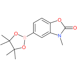 3-Methyl-5-(4,4,5,5-tetramethyl-1,3,2-dioxaborolan-2-yl)benzo[d]oxazol-2(3H)-one