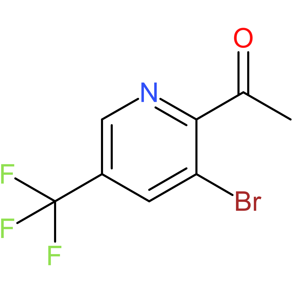 1-(3-Bromo-5-(trifluoromethyl)pyridin-2-yl)ethanone