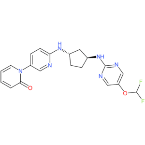 6′-[[(1S,3S)-3-[[5-(Difluoromethoxy)-2-pyrimidinyl]amino]cyclopentyl]amino][1(2H),3′-bipyridin]-2-one