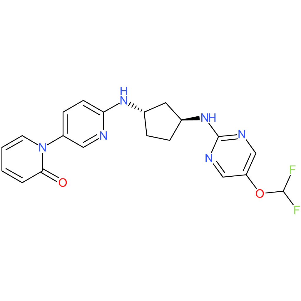 6′-[[(1S,3S)-3-[[5-(Difluoromethoxy)-2-pyrimidinyl]amino]cyclopentyl]amino][1(2H),3′-bipyridin]-2-one
