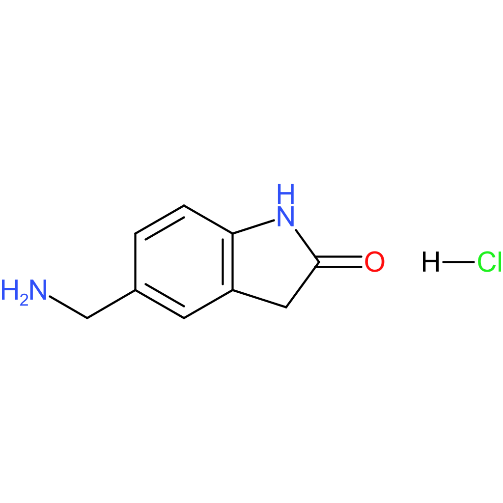 5-(aminomethyl)-2,3-dihydro-1H-indol-2-one hydrochloride