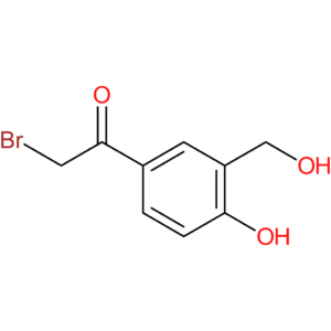 2-Bromo-1-[4-hydroxy-3-(hydroxymethyl) phenyl]ethan-1-one