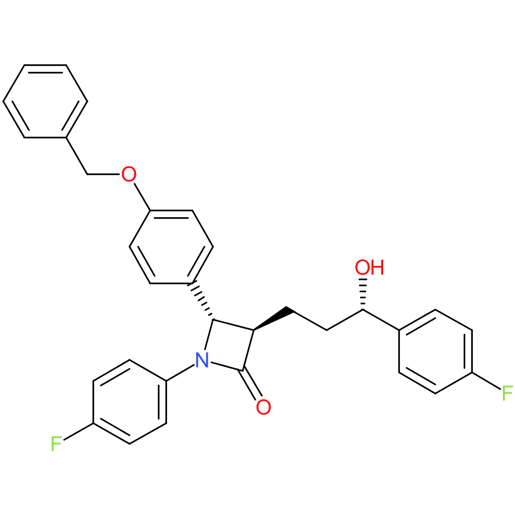(3R,4S)-4-(4-(Benzyloxy)phenyl)-1-(4-fluorophenyl)-3-((S)-3-(4-fluorophenyl)-3-hydroxypropyl)azetidin-2-one