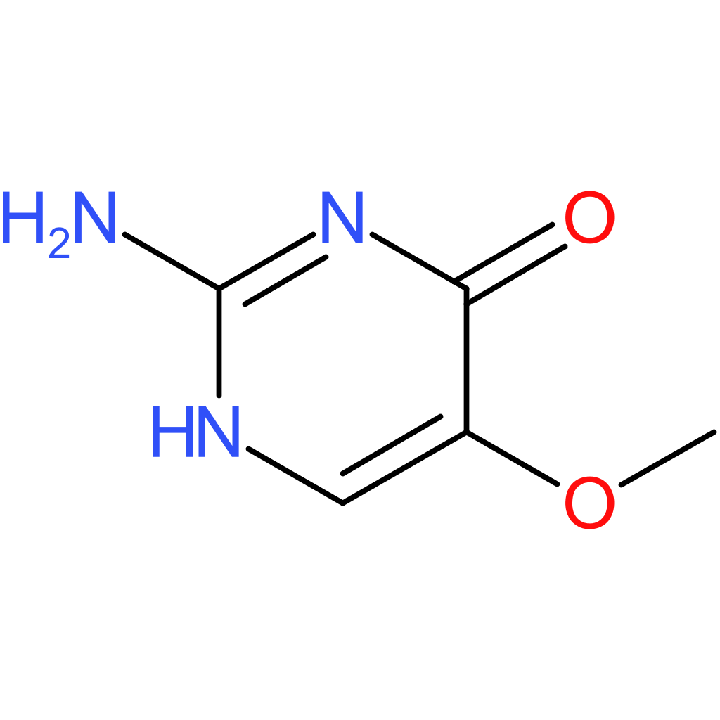 2-Amino-5-methoxypyrimidin-4(1H)-one