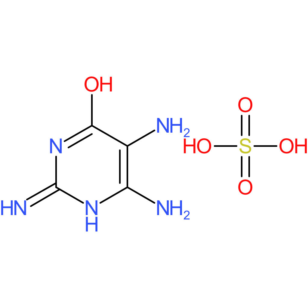 2,5,6-Triaminopyrimidin-4(1H)-one Sulfate