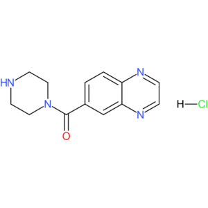 Piperazin-1-yl(quinoxalin-6-yl)methanone hydrochloride