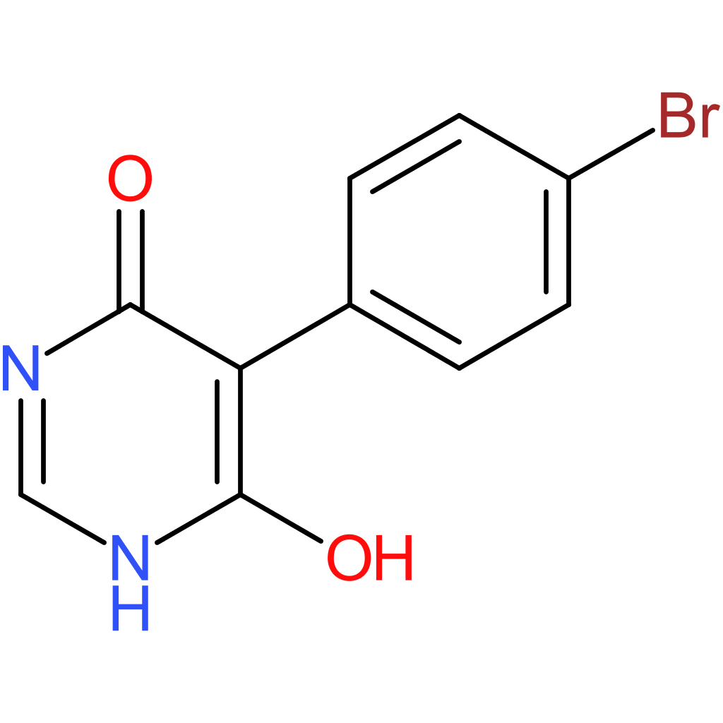 5-(4-Bromophenyl)-6-hydroxypyrimidin-4(1H)-one