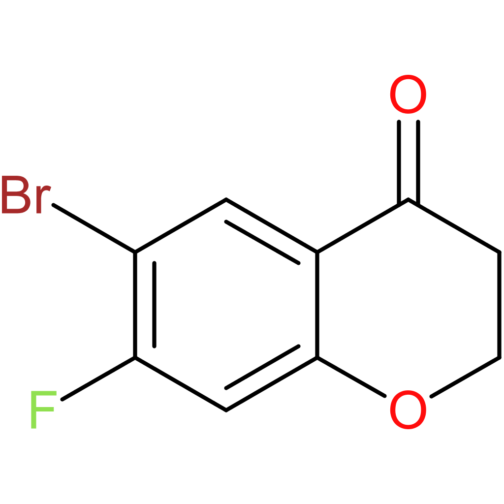 6-Bromo-7-fluorochroman-4-one