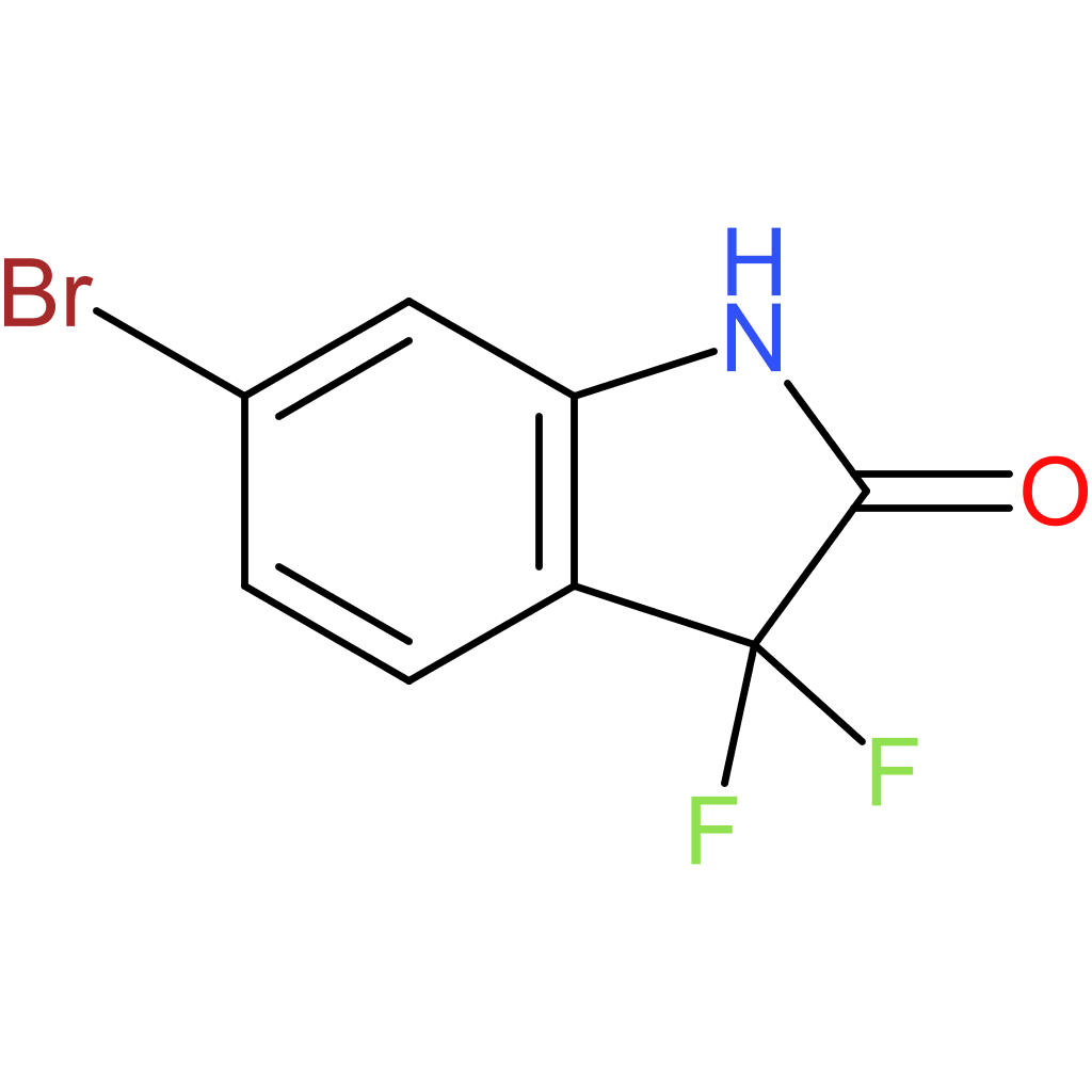 6-Bromo-3,3-difluoroindolin-2-one