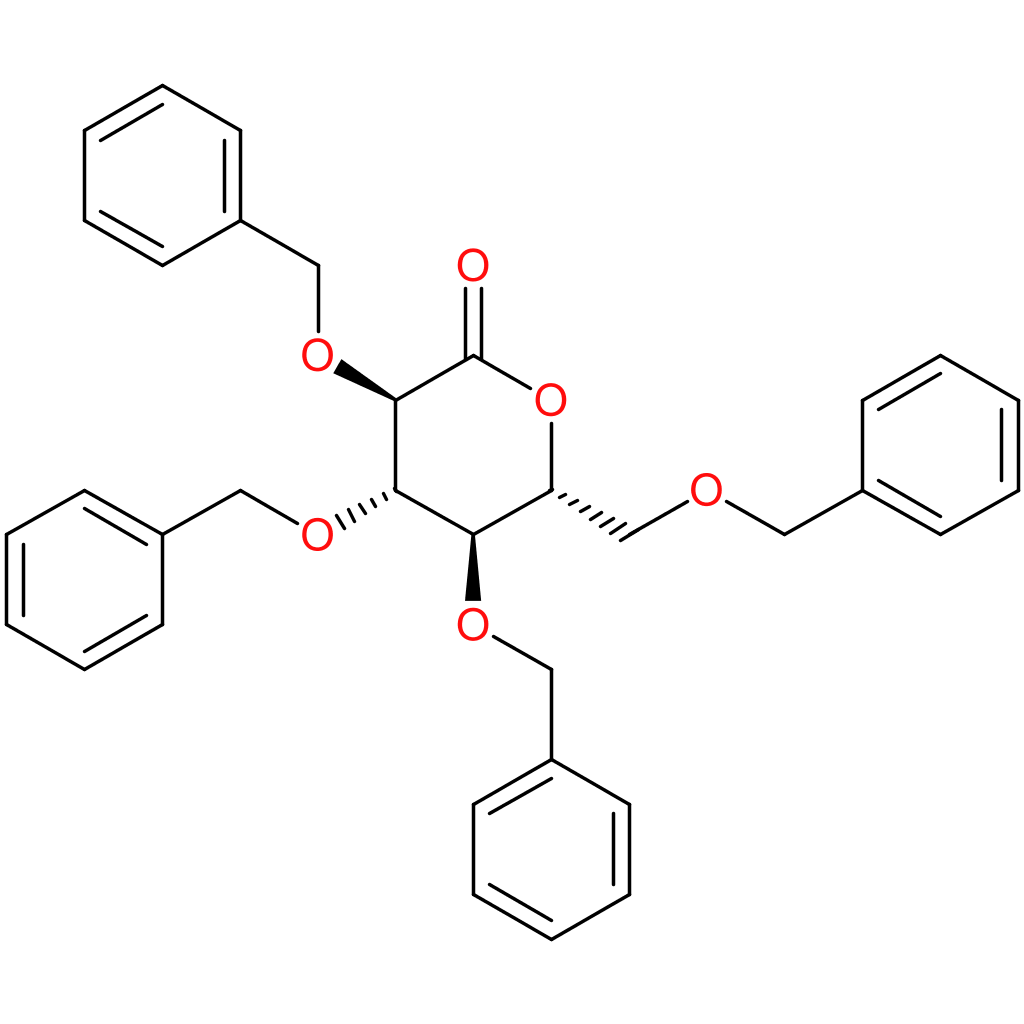 (3R,4S,5R,6R)-3,4,5-Tris(benzyloxy)-6-((benzyloxy)methyl)tetrahydro-2H-pyran-2-one