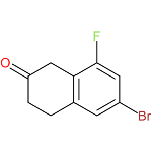 6-bromo-8-fluoro-tetralin-2-one