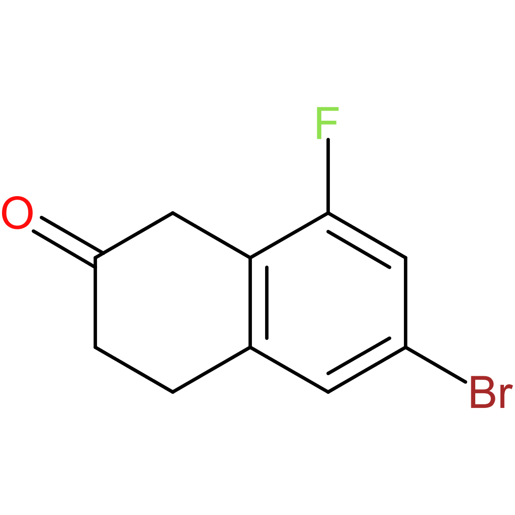 6-bromo-8-fluoro-tetralin-2-one