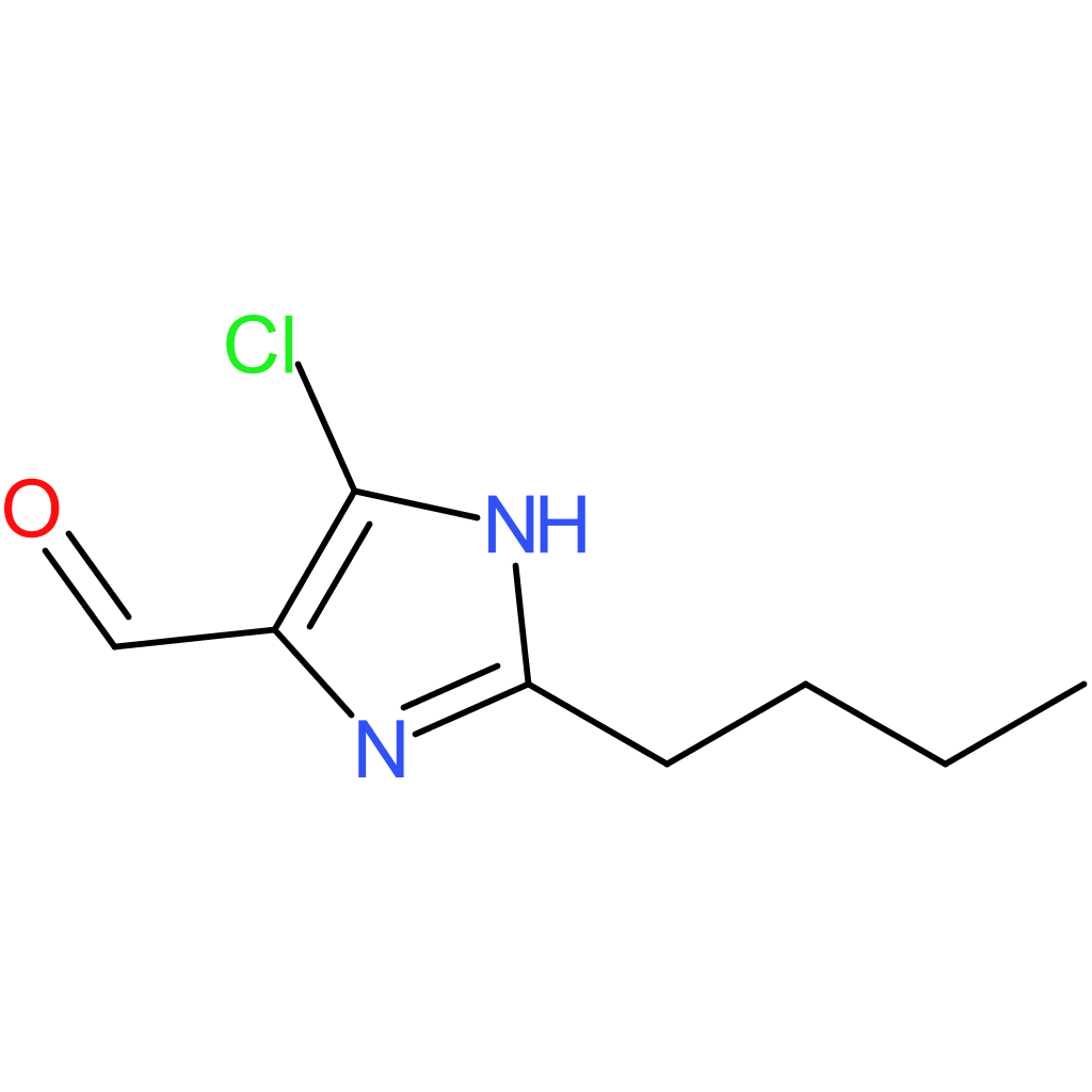 2-Butyl-5-chloroimidazole-4-carboxaldehyde