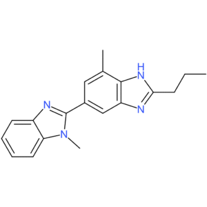 2-n-Propyl-4-methyl-6-(1-methylbenzimidazole-2-yl)benzimidazole