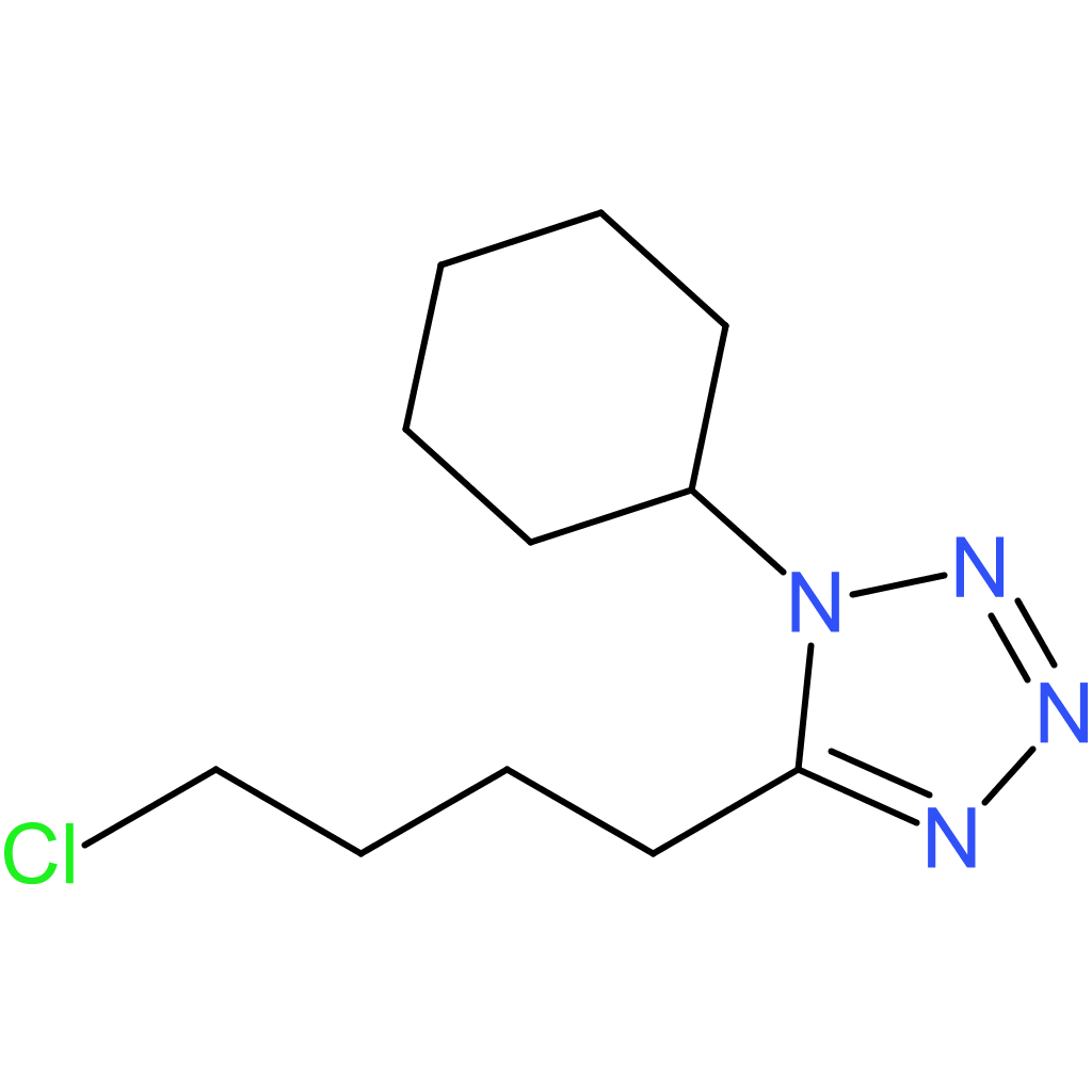 5-(4-Chlorobutyl)-1-cyclohexyl-1H-tetrazole