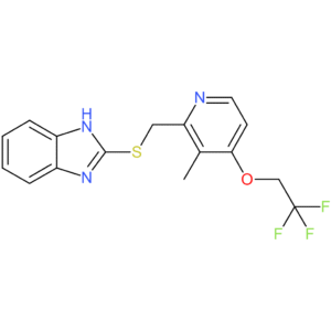 2-(((3-Methyl-4-(2,2,2-trifluoroethoxy)pyridin-2-yl)methyl)thio)-1H-benzo[d]imidazole