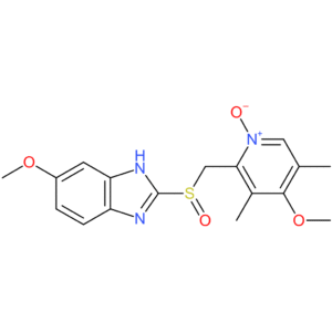 4-Methoxy-2-(((5-methoxy-1H-benzo[d]imidazol-2-yl)sulfinyl)methyl)-3,5-dimethylpyridine 1-oxide