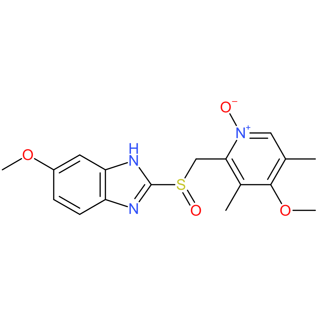4-Methoxy-2-(((5-methoxy-1H-benzo[d]imidazol-2-yl)sulfinyl)methyl)-3,5-dimethylpyridine 1-oxide
