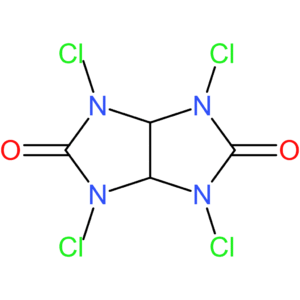 1,3,4,6-tetrachlorotetrahydroimidazo[4,5-d]imidazole-2,5(1H,3H)-dione