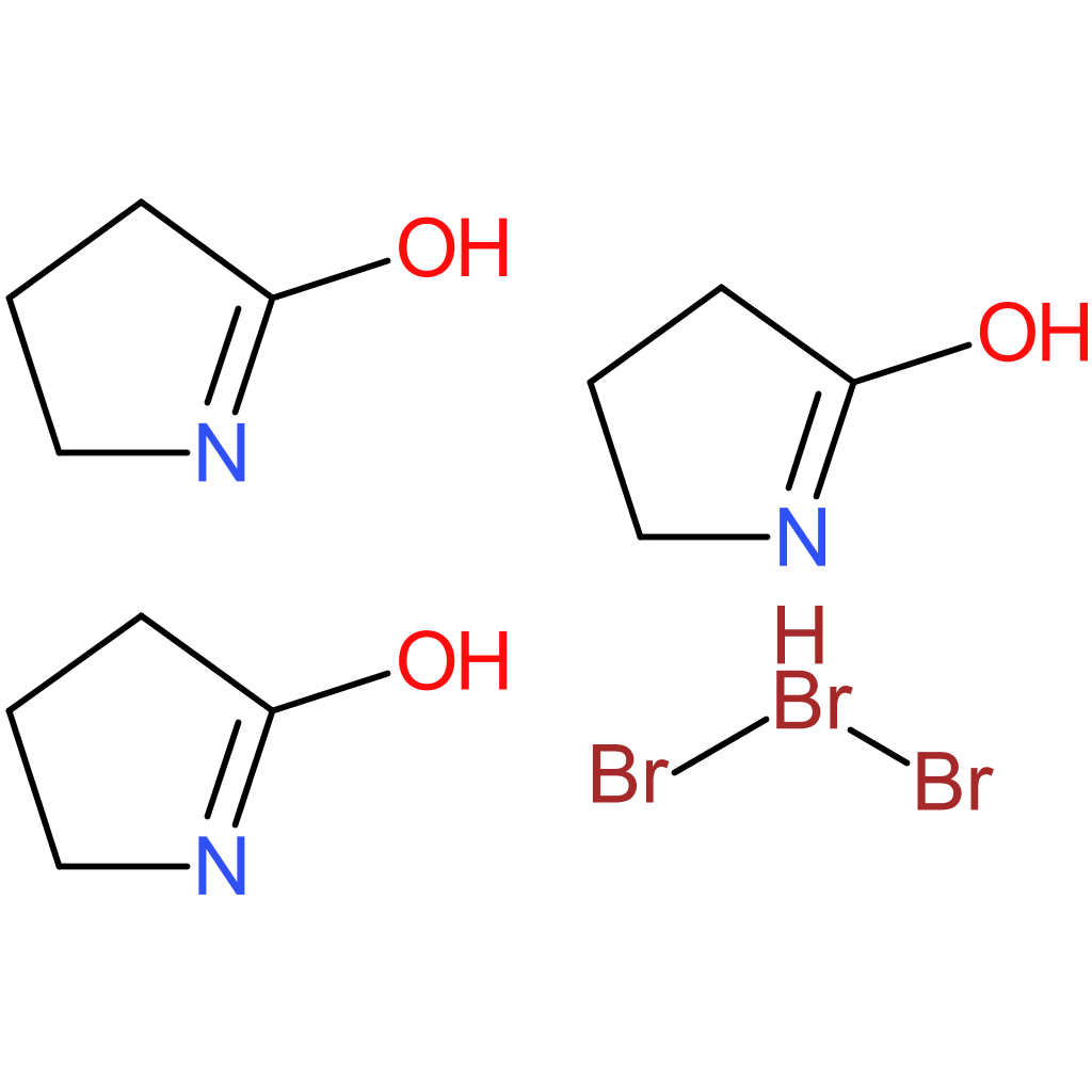 Pyrrolidone hydrotribromide