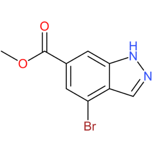 Methyl 4-bromo-6-(1H)-indazole carboxylate