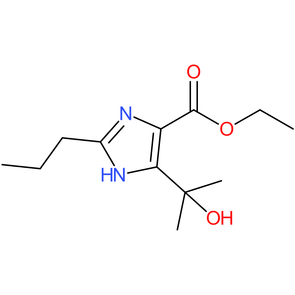 Ethyl 4-(2-hydroxypropan-2-yl)-2-propyl-1H-imidazole-5-carboxylate