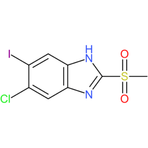 5-Chloro-6-iodo-2-(methylsulfonyl)-1H-benzo[d]imidazole