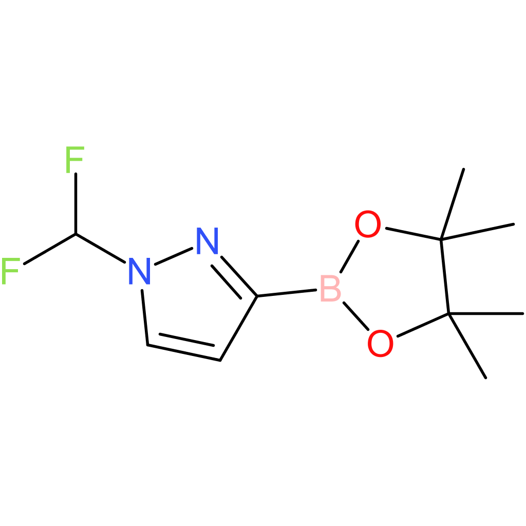 1-(difluoromethyl)-3-(tetramethyl-1,3,2-dioxaborolan-2-yl)-1H-pyrazole