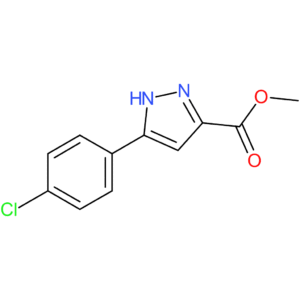 5-(4-Chloro-phenyl)-1H-pyrazole-3-carboxylic acid methyl ester